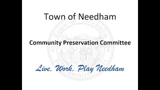 Community Preservation Committee 12/14/2022