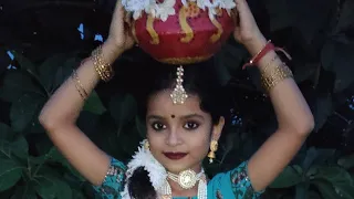 Kanha Soja Zara ❤️ | Dance with Anushka kar #new #video #radha #krishna 🦚🦚🦚