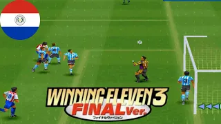 Winning Eleven 3  - GAMEPLAY |Paraguay| Copa America (PS1)