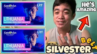 [REACTION] Silvester Belt - Luktelk | Lithuania 🇱🇹 | National Final Performance | Eurovision 2024