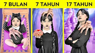 KAMI MENGADOPSI WEDNESDAY ADDAMS || Kiat Rahasia Mudah dan Gadget Buat Ortu Kreatif oleh 123 GO!