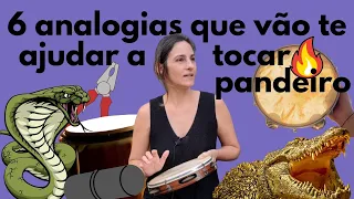 #pandeiro #pandeirolesson #pandeiroiniciante 6 analogias que vão te ajudar a tocar melhor PANDEIRO