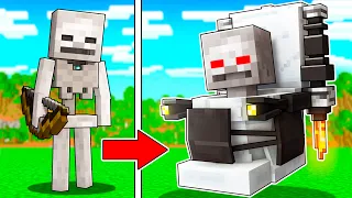 Hice los Mobs de Minecraft en Personajes de SKIBIDI TOILET! (Skibidi Toilet mod)