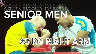 WORLD SHAMPIONSHIP- SENIOR MEN - 65KG RIGHT ARM