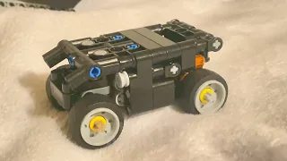 A very small LEGO technic car