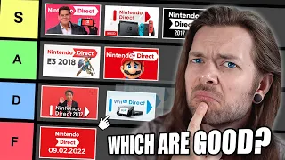 I ACCURATELY Ranked EVERY Nintendo Direct BEST to WORST