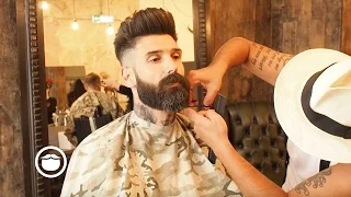 Getting a Beard Trim at the Barbershop | Carlos Costa