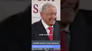 #PorSiNoLoViste López-Dóriga encara a AMLO: él manda cuándo izar la bandera