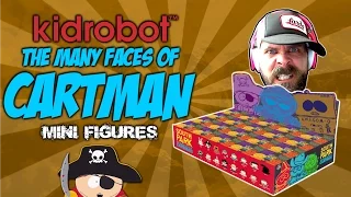 Kidrobot South Park Mini's :: The Many Faces of Cartman :: Unboxing!