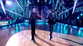 Daniella Karagach and Sasha Farber Cha cha Bumper 90's Night -Dancing With the Stars Season 31