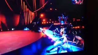 Madonna gets dragged off stage