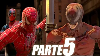 SPIDER-MAN y DEADPOOL vs VENOM y CARNAGE! | PARTE 5 | ESPAÑOL LATINO FANDUB