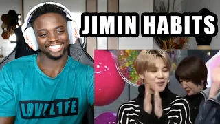 REACTING TO PARK JIMIN'S HABITS!