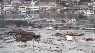 2011 Japan Tsunami - Kesennuma City. (Full Footage)