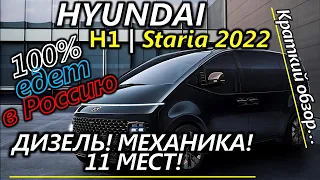 А Haval так может?! Новый семейный минивэн Hyundai H1|Staria 2022 уже на рынке. Краткий обзор...