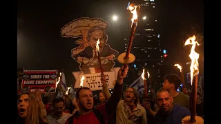 Middle East conflict live updates Israeli protesters call for Netanyahu's