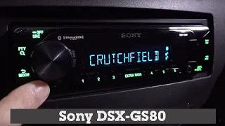 Sony DSX-GS80 Display and Controls Demo | Crutchfield Video