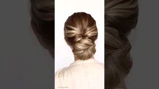Can you create an updo in less than a minute? #braids #hair #hairstyles #updo