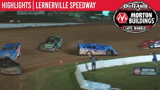 World of Outlaws Morton Buildings Late Models Lernerville Speedway, June 25th, 2020 | HIGHLIGHTS