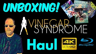 Unboxing My Vinegar Syndrome Sale Haul - 4K and Blu-ray Discs | Halfway to Black Friday 2023