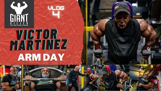 Shaun Clarida | Arm Day with Victor Martinez! V4