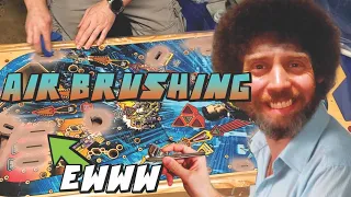 SDTM Cary Hardy: Air Brushing Your Pinball Playfield