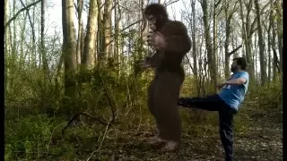 BigFoot Gets His Butt Kicked AKA sasquatch.