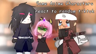 Some Anime Characters react to random tiktoks || GCRV | 1/2 || Kita-samaa