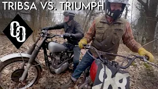 Lost In The Woods | TriBSA And Triumph T100 Adventures