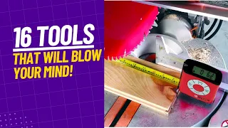 16 Tools That Will Blow Your Mind! Essential Tools You Didn't Know You Needed!