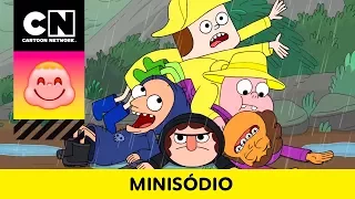 DIA DE CHUVA | Clarêncio, o Otimista | Minisódio | Cartoon Network