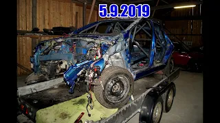 Ralliauton rebuild - timelapse