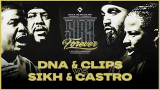 KOTD - DNA / Charlie Clips vs Real Sikh / Lu Castro I #RapBattle (Full Battle)