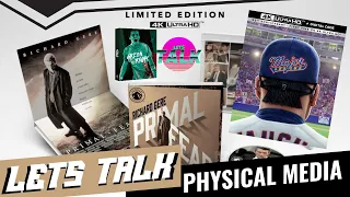 LETS TALK PHYSICAL MEDIA - Major League, Primal fear and Green room all coming to 4K BLU RAY!