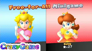 Mario Party 10 Mario Party #23 Peach vs Daisy Gameplay (Chaos Castle)