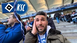 3:4! HAMBURG KASSIERT UNFASSBARE HEIMPLEITE - HSV vs. KSC Stadionvlog