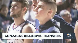 Gonzaga's Krajnovic transfers