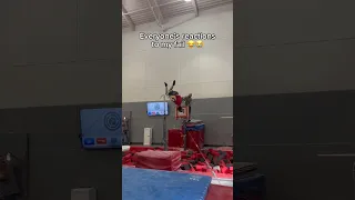 My coaches reaction after saving my life 😅🙏🏼 #gymnastics #gymnast #coach #sports #save #fail #d1