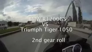 BMW R1200GS vs Triumph Tiger 1050