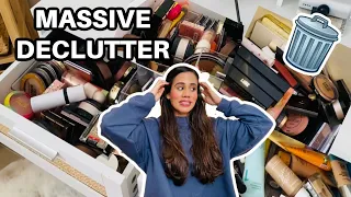 *HUGE* MAKEUP DECLUTTER AND ORGANIZATION 2023! GETTING RID OF MY MAKEUP