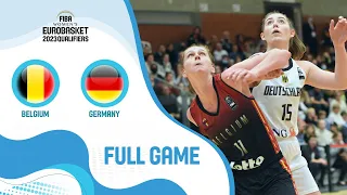 Belgium v Germany | Full Game - FIBA Women's EuroBasket 2023 Qualifiers