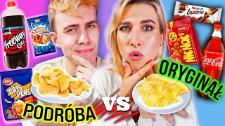 KTO NIE ZGADNIE - KARA! 😱 Podróba czy Oryginał? Testujemy! Blowek i Agnieszka Grzelak Vlog