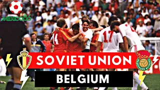 Belgium vs Soviet Union 4-3 All Goals & Highlights ( 1986 World Cup )