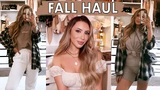 PRE-FALL HAUL!! COMFY + CUTE OUTFIT IDEAS