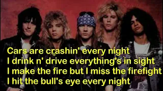 IT'S SO EASY (LYRICS) GUNS N ROSES