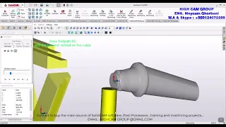SolidCAM Mill-Turn Operation