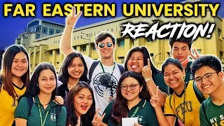 Foreigner Reacts to FAR EASTERN UNIVERSITY (FEU)! Filipino University Tour!