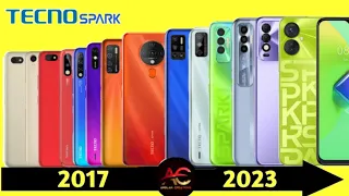 Evolution of Tecno Spark Series 2017-2023 | Tecno Evolution