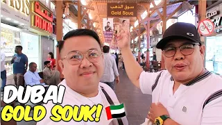 DUBAI VLOG *Gold Shopping at the World's Biggest Gold Souk!* 🇦🇪 | Jm Banquicio