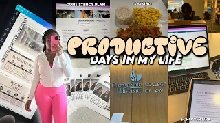 PRODUCTIVE DAYS IN MY LIFE AS A COLLEGE STUDENT, ATL HAIRSTYLIST, & CONTENT CREATOR + Life Update